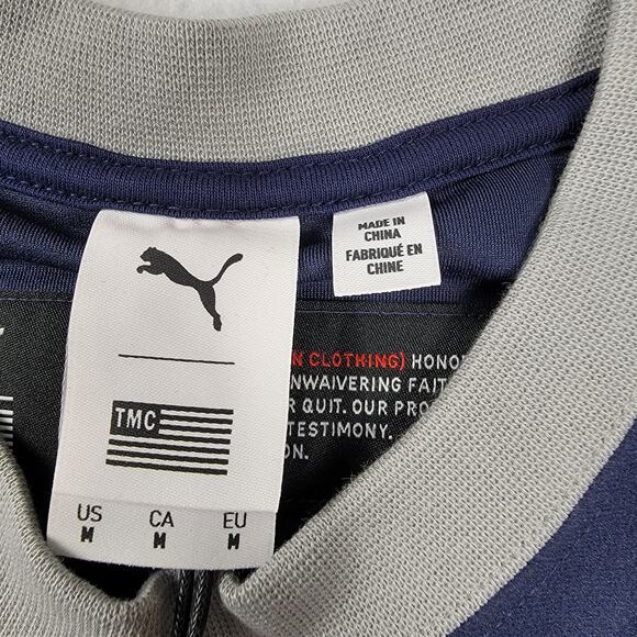 Puma x The Marathon Clothing Mens Long Sleeve Crew Sz M 531222 01 (616) - Picture 3 of 14